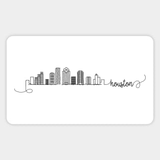 Houston City Signature Magnet